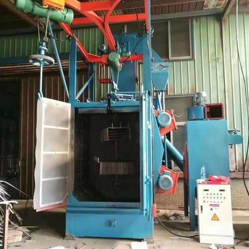 吊钩式抛丸机厂家直销满不满意来问看 五金件铸造件铝产品抛光